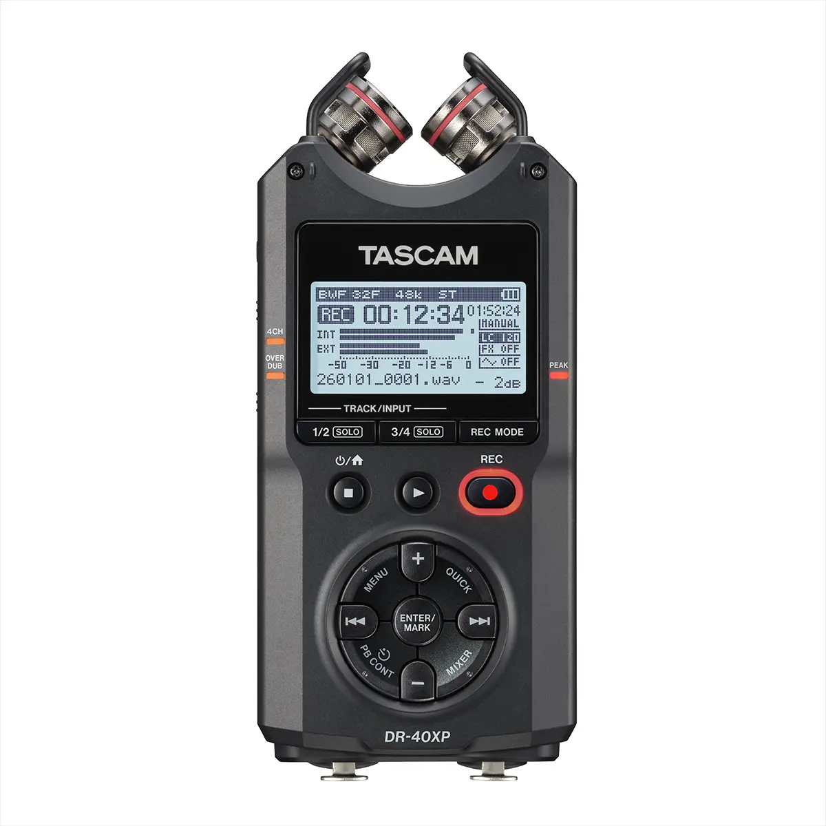 DR-40XP 4-Channel 32-Bit Float Portable Field Recorder thumbnail 2