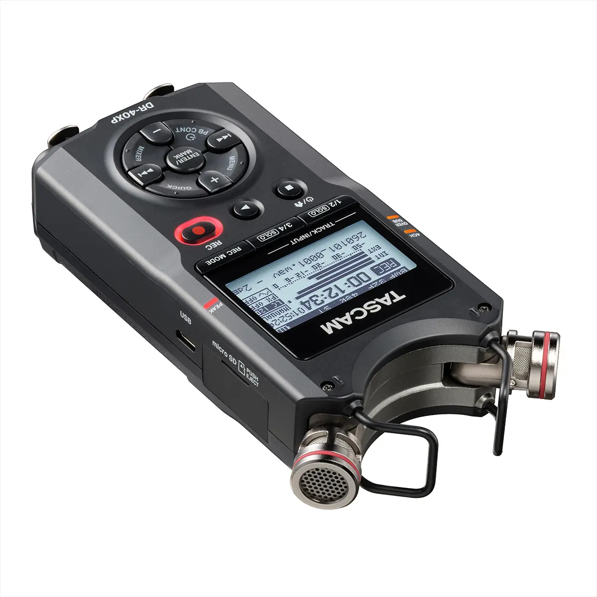 DR-40XP 4-Channel 32-Bit Float Portable Field Recorder thumbnail 4