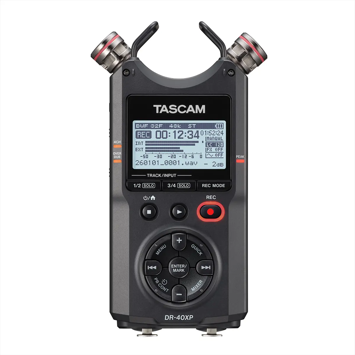 DR-40XP 4-Channel 32-Bit Float Portable Field Recorder